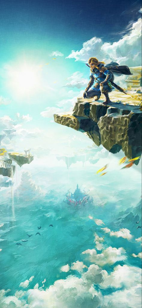 Botw Zelda, Zelda Tears Of The Kingdom, Tears Of The Kingdom, Link Zelda, 1080p Wallpaper, Spring Wallpaper, Zelda Art, Legend Of Zelda Breath, Ocarina Of Time