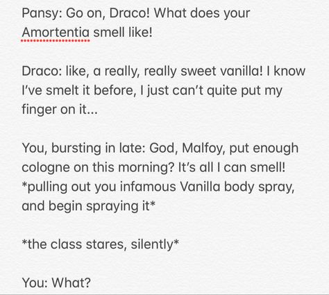 Just my first little headcannon for pinterest. Draco Malfoy x reader writing prompt. Book Accurate Draco Malfoy, Draco Malfoy X Reader Imagines, Draco Malfoy Writing Prompts, Draco Malfoy Script, Draco Malfoy X Reader Wattpad, Draco Malfoy In The Books, Draco Shifting Stories, Hogwarts Prompts, Draco Malfoy Letter To Y/n