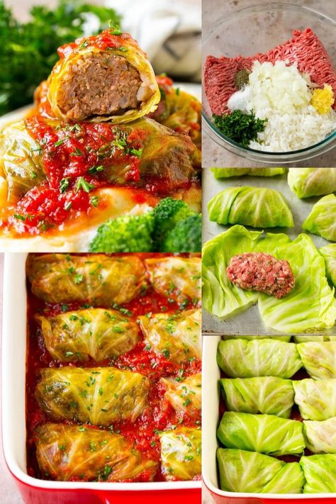 No Rice Cabbage Rolls, Cabbage Rolls Recipe Easy Beef, Ground Beef Cabbage Rolls, How To Roll Cabbage Rolls, Rolled Cabbage Recipe, Cabbage Rolls Without Tomato Sauce, Different Ways To Cook Cabbage, Homemade Cabbage Rolls, Stuffed Cabbage Rolls Stove Top