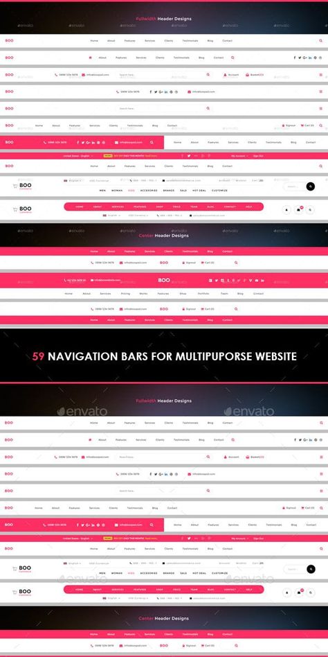 59 Navigation Menu Bars Nav Bar Design Website, Navigation Bar Design, Menu Design Inspiration, Web Top, Navigation Bar, Bar Styling, Bar Menu, Menu Design, Bar Design