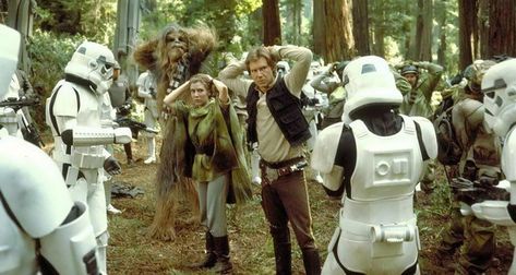 Battle Of Endor, Northern California Road Trip, Imperial Stormtrooper, Colorized Photos, California Travel Road Trips, Star Wars Stormtrooper, Hans Solo, Star Wars Memes, Sci Fi Movies