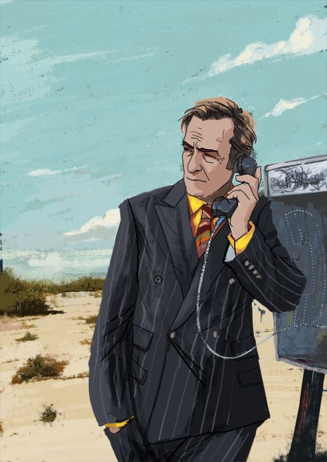 coolsurface:“Saul Goodman” by David CousensI bought the new...