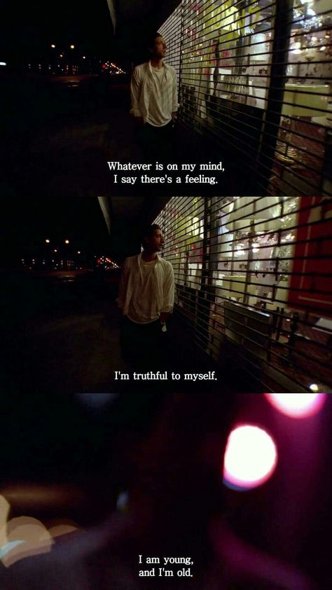 lines from different movies & films Detachment Movie, Nowhere Man, Film Movie, Movie Quotes, Cinematography, Stranger Things, Mindfulness, Feelings, Film