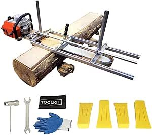 Chainsaw Mill Plans, Portable Chainsaw Mill, Best Chainsaw, Chainsaw Mill, Wood Lumber, Milling Machine, Saws, Mongolia, Macedonia