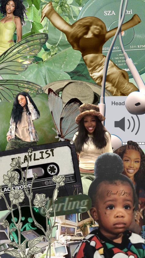 #sza #szaaestethic #szacollage #shuffles #ctrl #gooddays #music #aesthetic Music Aesthetic, Good Day, Songs, Music, Movie Posters, Pins, Film Posters