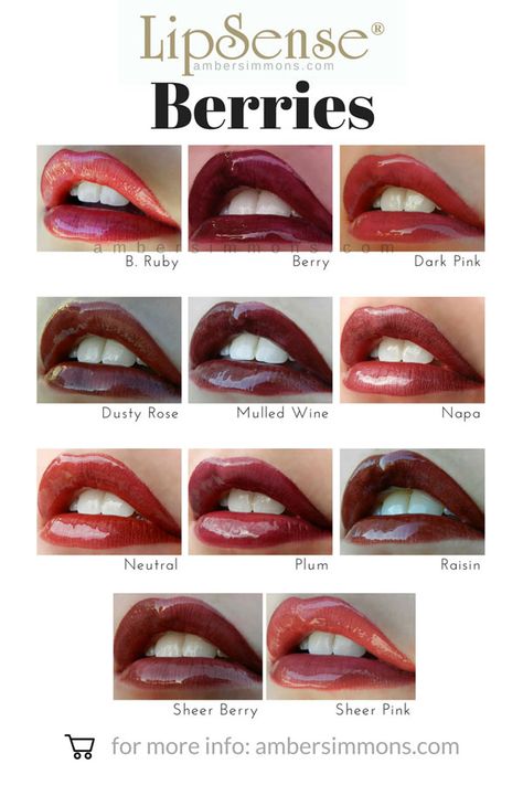 LipSense Berry Color Chart | ambersimmons.com Do you see your new favorite color? Click on over to ambersimmons.com and find out how you can order it today! Lipsense Colors Chart, Berry Lipsense, Lip Sense, Makeup Things, Lipsense Lip Colors, Grey Nail Designs, Senegence Lipsense, Color Boards, Lipsense Colors