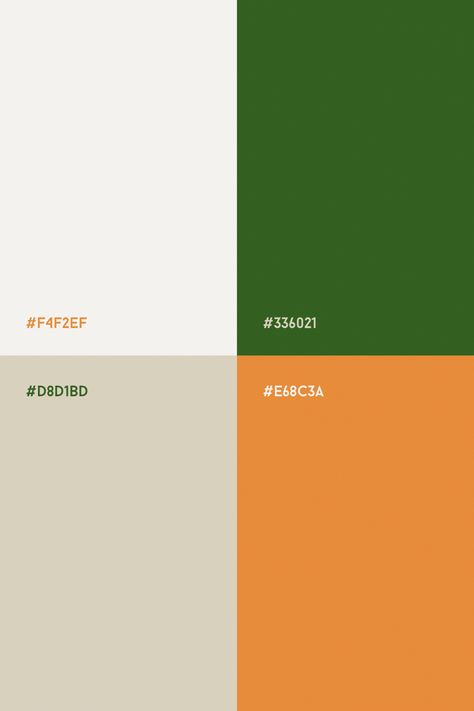 Green and orange color palette with beige and white. Brand colors Emerald Green Orange Color Palette, Green And Off White Color Palette, Burnt Orange Olive Green Color Schemes, Green And Orange Pallet Color, White Green Orange Bedroom, Orange Green Beige Color Palette, Green Orange White Color Palette, Olive Green And Orange Color Palette, Black White Green Orange Color Scheme