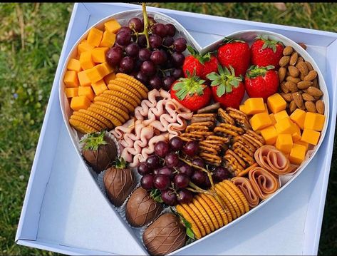 Heart shape is also available ❤️#grazingtable #grazingtables #charcuteries #cheeseboardsofinstagram #cheeseplatter #grazingboard… | Instagram Heart Shaped Taco Platter, Heart Shaped Fruit Platter, Heart Shaped Charcuterie Board, Charcuterie Board Ideas Valentines, Charcuterie Heart, Heart Charcuterie Board, Valentines Charcuterie Board, Picnic Cheese Board, Heart Charcuterie