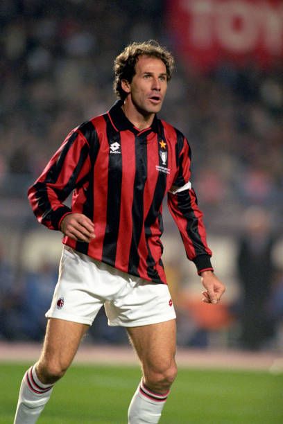 Franco Baresi Milan Pictures and Photos - Getty Images Franco Baresi, Alessandro Nesta, Milan Wallpaper, Milan Ac, Football Board, Milan Football, Paolo Maldini, Italian Football, Giuseppe Meazza