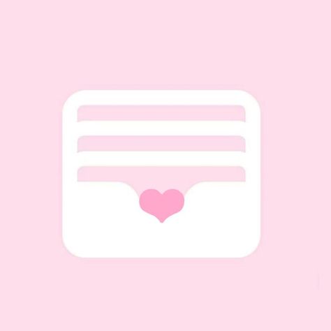 Wallet - Pink Icon (+ heart) in 2022 | Ios app icon design, Iphone icon, Phone wallpaper pink Pink Wallet Icon App, Heart App, Icon Phone, Kawaii App, Iphone Logo, App Background, Iphone Life Hacks, Apple Icon, Pink Icons