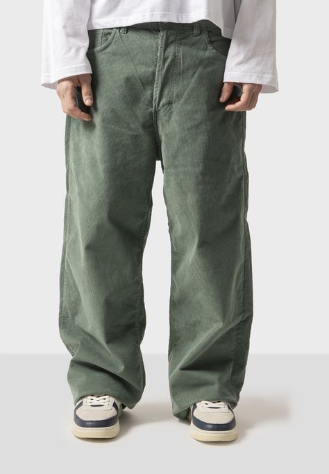 Kaotiko Traperice opuštenog kroja - light green Loose Jeans, Light Green, Stuffed Mushrooms, Trousers, Green, Quick Saves