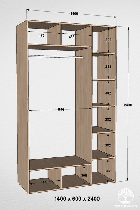 35 Standard Wardrobe Dimension Ideas - Engineering Discoveries Closet Layout Dimensions, Wooden Cupboard Design, Wardrobe Dimensions, Clothes Cabinet, Bedroom Built In Wardrobe, Wooden Cupboard, Closet Design Layout, Wardrobe Door Designs, Open Closet