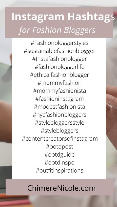 Here are the top 50 best hashtags for fashion bloggers. If you are looking to gain likes and follows on Instagram and other social media sites this list of hashtags is a must have. Learn how to find your target audience and how to grow your followers fast. There are also best practices on how to use hashtags on Instagram. Ig Hack, List Of Hashtags, How To Use Hashtags, Hashtag Instagram, Grow Your Social Media, Social Media Sites, Gain Followers, Get More Followers, Clothing Sites