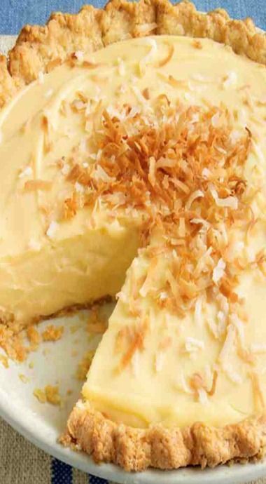 Coconut Custard Pie Best Coconut Cream Pie, Custard Pie Recipe, Coconut Custard Pie, Coconut Pie, Coconut Custard, Cream Pie Recipes, Coconut Cream Pie, Custard Pie, Sweet Pie