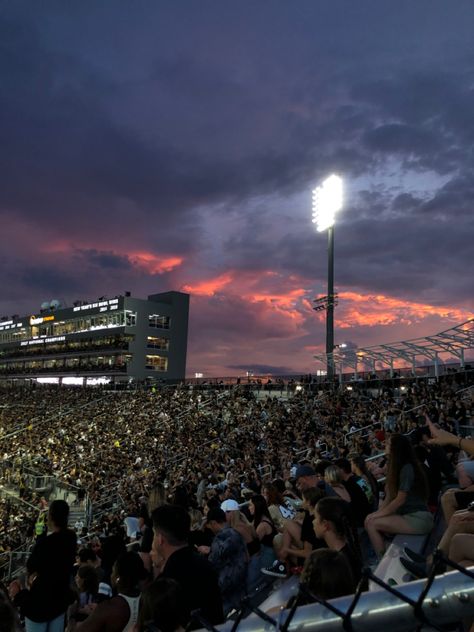 University Of Central Florida Aesthetic, Ucf Aesthetic, Stadium Aesthetic, Romanticizing College, Ucf Football, Florida Football, University Of Central Florida, American Road, Dream College