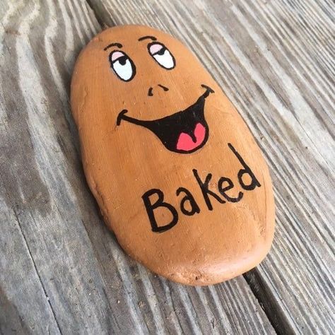 Bug Rocks, Acrylic Painting Rocks, Rock Club, Painted River Rocks, Funny Rock, Garden Rock Art, Paint Rocks, Craft Painting, Rocks Painted