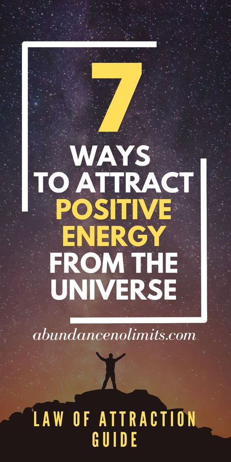 7 Ways to Attract Good Energy Today. Learn law of attraction techniques for beginners. Simple Ways to Bring Positive Energy into Life using law of attraction techniques. #lawofattraction #manifestation #affirmations #positiveenergy Attract Good Energy, Attract Positive Energy, The Company You Keep, Creating Positive Energy, Financial Abundance, Money Manifestation, Gratitude Affirmations, Attraction Quotes, Wealth Affirmations