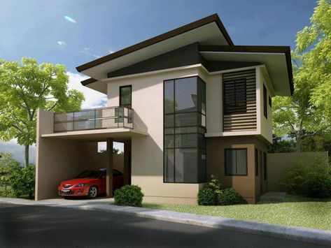 Small House Design Philippines, Box Hill, House And Lot, Townhouse Exterior, 2 Storey House Design, 2 Storey House, Modern Small House Design, Small House Elevation Design, Kerala Houses