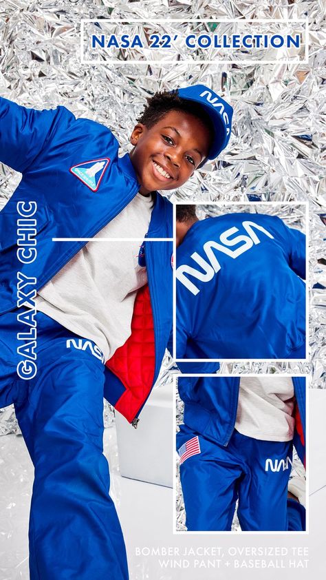 NASA Has Arrived. Great for the gift giving season. https://shop.kidpik.com/collections/nasa You Smile, The Gift, Gift Giving, Make You Smile, Nasa, Clothing And Shoes, Back To School, Boy Or Girl, Bomber Jacket