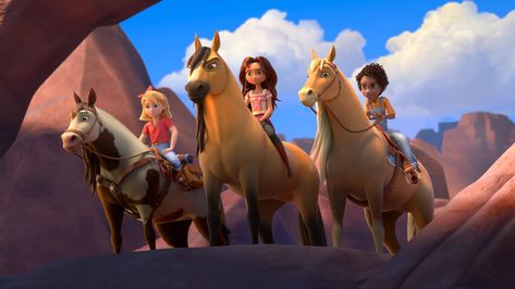 Lucky Prescott, Spirit Movie, Spirit Untamed, Spirit The Horse, Horses Stuff, Animation News, Spirit Riding Free, Spirit Stallion, Best Cartoons