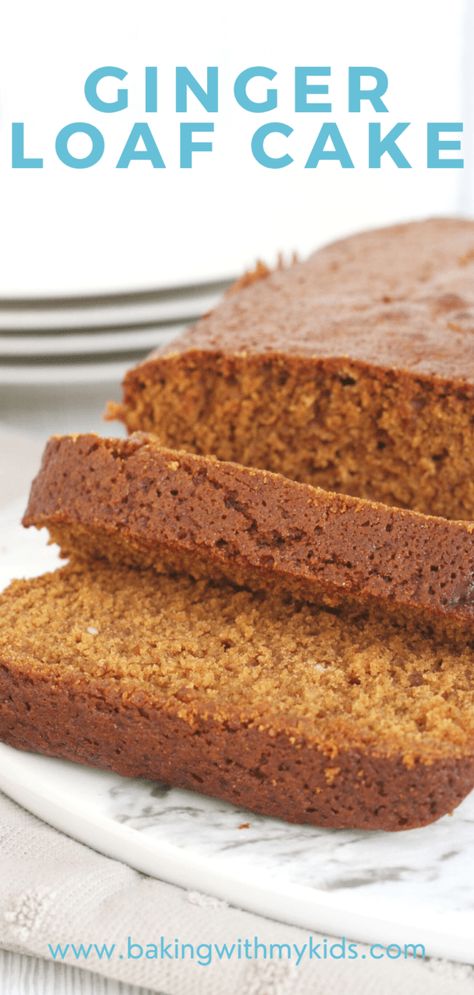 Ginger Loaf Recipe, Xmas Cake Recipes, Ginger Loaf Cake, Coffee Cake Loaf, Ginger Loaf, Cake Recipes Uk, Afternoon Tea Cakes, Cake Cooking, Loaf Cake Recipes