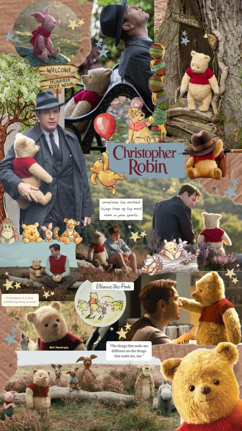 Christopher robin movie 🎥 #christopherrobin #winniethepooh #pooh #hundredacrewood Christopher Robin Movie, Robin Movie, Hundred Acre Woods, Christopher Robin, Winnie The Pooh