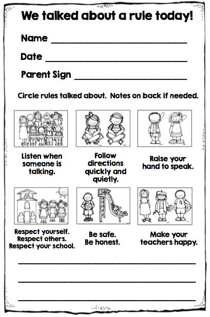 Why I Took My Behavior Chart Off My Wall! Kindergarten Behavior, Kindergarten Classroom Management, Teaching Classroom Management, Notes To Parents, Class Rules, Behavior Chart, Classroom Behavior Management, Whole Brain Teaching, Activities Worksheet