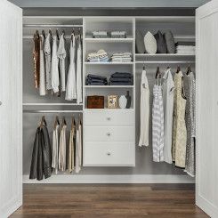 Closet Evolution > Select Type of Closet Easy Track Closet, Closet Evolution, Closet Organization Designs, Wire Closet Shelving, Diy Custom Closet, Master Closet Organization, Best Closet Organization, Closet Planning, Creative Closets