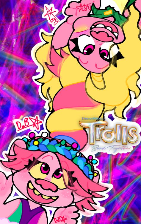 Viva & Poppy Fanart Trolls Poppy Fanart, Viva Trolls Fanart, Trolls 3 Brozone Fanart, Poppy Trolls Fanart, Trolls Band Together Fanart, Trolls 3 Fanart, Trolls Viva, Poppy Fanart, Viva Trolls