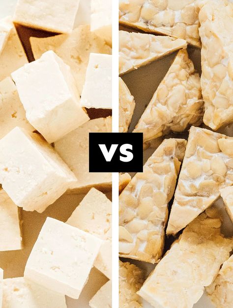 When it comes to vegan staples, it can be confusing to know the difference between tempeh vs tofu. Which is best? Which is healthier? What are they made of? Breaking it all down here! Easy Tofu Recipes, What Is Tofu, Vegan Staples, Tofu Recipes Easy, Tempeh Bacon, Tempeh Recipes, Meatless Main Dishes, Recipe Cover, Meat Substitutes