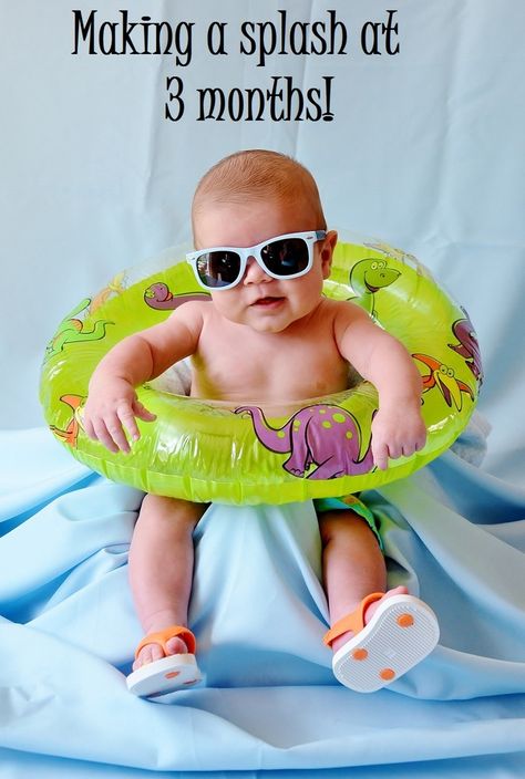 Summer Baby Photos, Baby Picture Ideas, 3 Month Old Baby Pictures, Dragonfly Photography, August Baby, Baby Milestones Pictures, Monthly Baby Pictures, Baby Milestone Photos, 3 Month Old