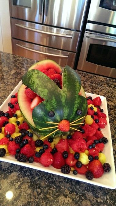 Watermelon Bunny, Easter Fruit Tray, Easter Fruit, Easter Meal, Baby Shower Fruit, Charcuterie Ideas, Fruit Trays, Party Hosting, Easter 2023