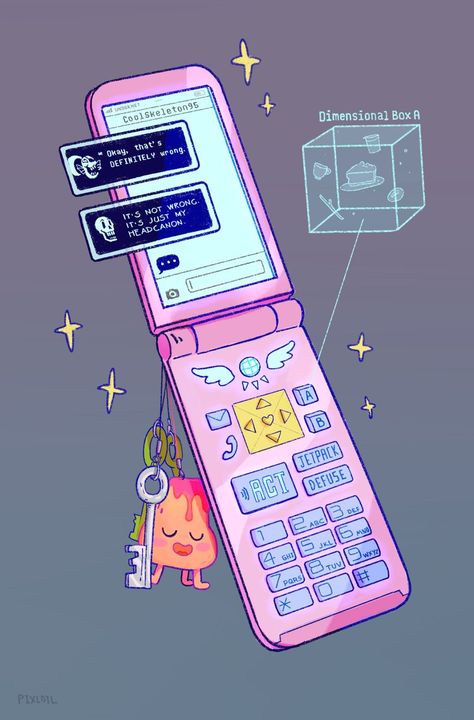 Flip Phones, Undertale Art, Undertale Fanart, Undertale Comic, Rpg Games, Kawaii Art, Undertale Au, الرسومات اللطيفة, 그림 그리기