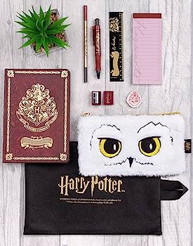 Harry Potter Stationery, Harry Potter School Supplies, Essential School Supplies, Harry Potter Notebook, Stile Harry Potter, Harry Potter Accessories, Harry Potter Friends, Harry Potter Hedwig, Harry Potter Bedroom