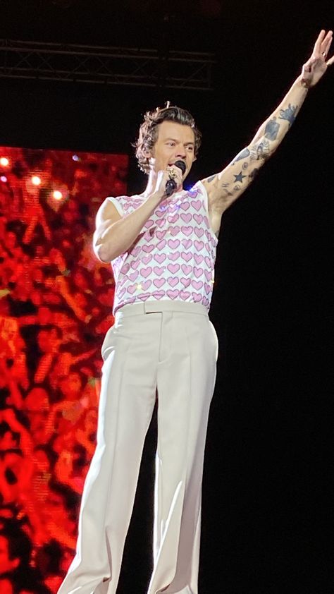 Harry Styles Hslot Outfits, Harry Styles Love On Tour Outfits, Harry Outfits, Love On Tour Outfits, Wind In My Hair, Harry Styles Pictures, Harry Styles Love On Tour, Lima Peru, All Is Well