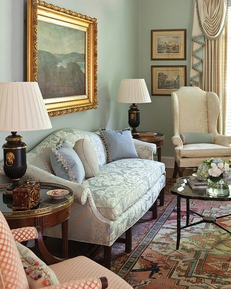 Traditional Living Room Furniture, Glamorous Living Room, Traditional Living, Traditional Living Room, Furniture Arrangement, Formal Living Rooms, My New Room, Living Room Inspiration, Traditional Decor