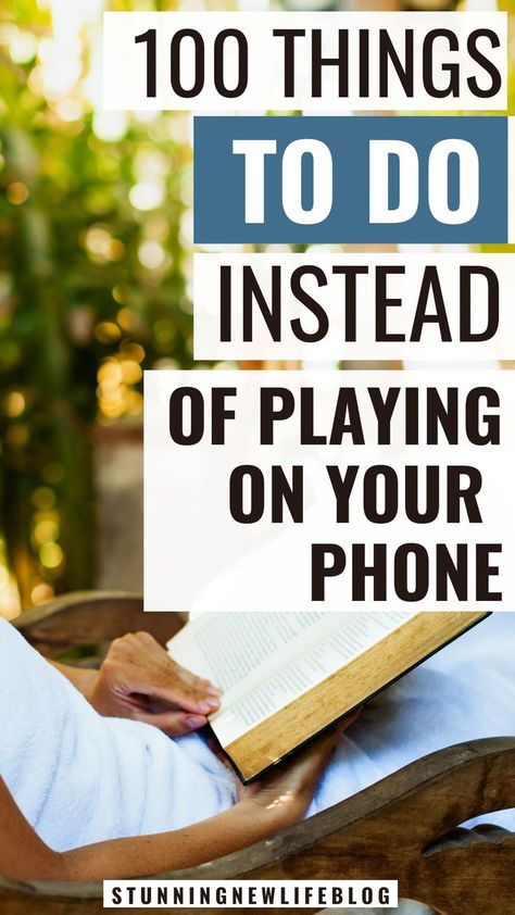 Productivity Tips- 100 Things To Do Instead Of Playing On Your Phone, 100 Things to do instead of playing on your phone- self care activities, self improvement tips, social media break, things to do without phone, phone free activities, screen free activities, productive things to do, bored at home, things to do, what to do when bored, things to do at home and outside! Things To Do Without Phone, Growth Mindset Display, Time Management Apps, Growth Mindset Bulletin Board, Daily Routine Schedule, First Aid Course, Bored At Home, 100 Things To Do, Personal Growth Quotes