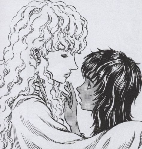 Griffith X Casca Berserk, Griffith And Casca, Casca Berserk Manga, Casca Berserk, Berserk Griffith, Guts And Griffith, Griffith Berserk, Berserk Manga, Kentaro Miura