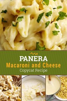 Copycat Panera Mac and Cheese Recipe with a short list of ingredients to make this restaurant copycat at home for a fraction of the price! Party Snacks Kids, Copycat Panera Mac And Cheese, Panera Mac And Cheese Recipe, Kids Appetizers, Panera Mac And Cheese, Mac And Cheese Rezept, Panera Recipes, Appetizers Cheese, Copycat Panera