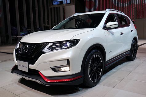 Nissan Expands Nismo Lineup, Makes Rogue Look Quicker [w/Video] | Carscoops Nissan Xtrail, Jetta Mk5, Chrome Door Handles, Matter Of Time, All-terrain Vehicles, Sport Seats, X Trail, Nissan Rogue, Luxury Suv