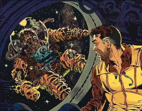 Wally Wood, Comic Book Writer, Marvel Daredevil, Dead Space, Back Art, American Comics, Sci Fi Art, Fantasy Art, Sci Fi