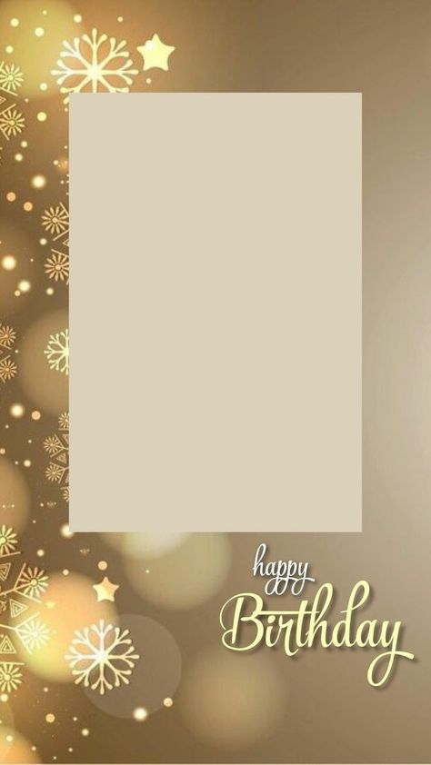 Happy Birthday Frame Design, Happy Birthday Templates, Birthday Story Ideas, Birthday Stories, Happy Birthday Photo Editor, Happy Birthday Icons, Birthday Story, Wallpaper Happy, Birthday Background Design