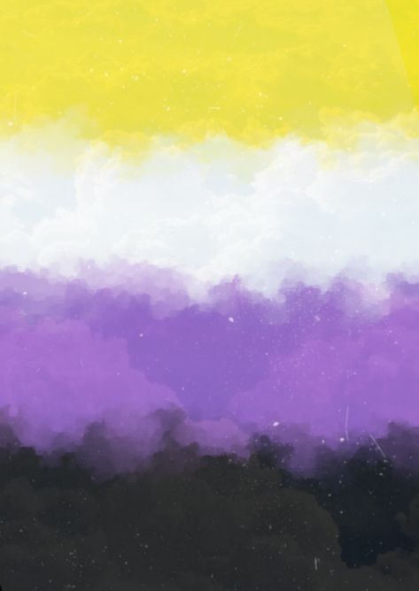 Nonbinary Wallpaper, Wallpaper Sky, Non Binary, Flag, White