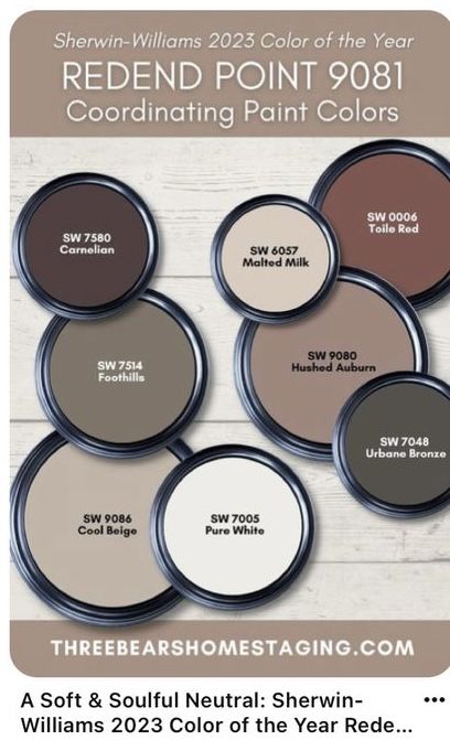 Western House Paint Colors, Western Interior Paint Colors, Rustic Color Palette For Home, Color Palette For Living Room, Brown Grey Paint Color, Rustic Color Palette, Brown Tile Bathroom, Rustic Paint Colors, Modern Farmhouse Paint Colors