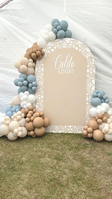 Cielito Lindo Baptism Theme Girl, Mi Cielito Lindo Baby Shower Theme, Cielito Lindo Gender Reveal Theme, Cielito Lindo Gender Reveal, Baby Shower Themes May, Baby Shower Ideas Minimalist, Cowboy Baby Shower Theme Centerpieces, April Baby Shower Ideas Boys, Cielito Lindo Backdrop