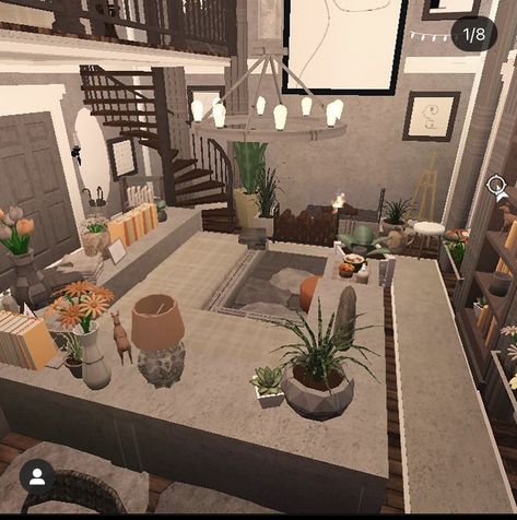 Layouts Bloxburg, Bloxburg Tutorial, Basement Layouts, Bloxburg Decor, Roblox Houses, Bloxburg Basement Ideas, Bloxburg Interior, Blox Burg, Bloxburg Basement