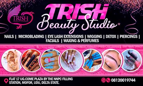 Nail Banner Design, Hair Banner Design, Rollup Design, Graphic Design Activities, Beauty Salon Marketing, Beauty Salon Posters, Flex Banner Design, Social Media Mockup, Flex Design