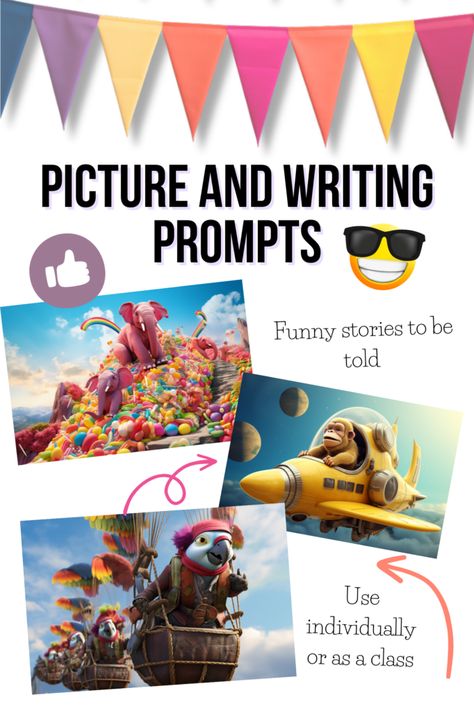 Collaborative Learning Strategies, Write Prompts, Visual Writing Prompts, Picture Writing, Writing Prompts Funny, Writing Pictures, Classroom Strategies, Picture Writing Prompts, Picture Prompts