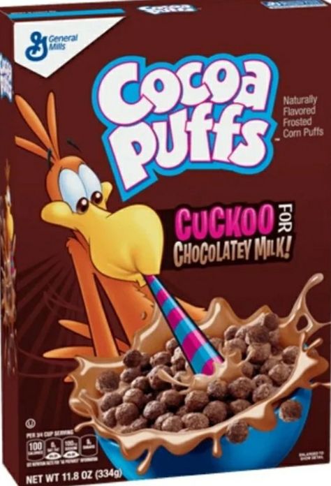 Cocoa Puffs Cereal, Coco Puffs, Kids Cereal, Whole Grain Foods, Chocolate Cereal, Cocoa Puffs, Chocolate Breakfast, Cold Cereal, Balanced Breakfast