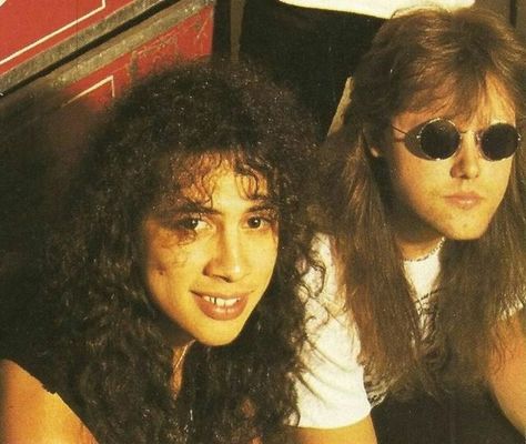 Metallica Pics and Some Randomness - Klars 💞 - Страница 3 - Wattpad Kirk And Lars, Kirk Hammett, Cute Smile, Metallica, Tumblr